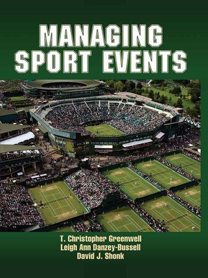 cover image of Managing Sport Events